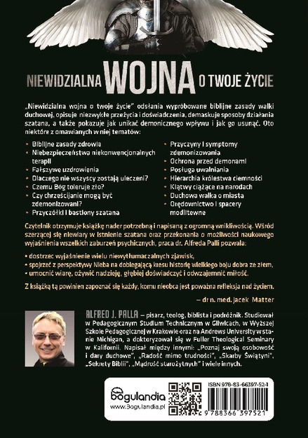 Niewidzialna wojna o Twoje życie - Alfred J. Palla - oprawa miękka