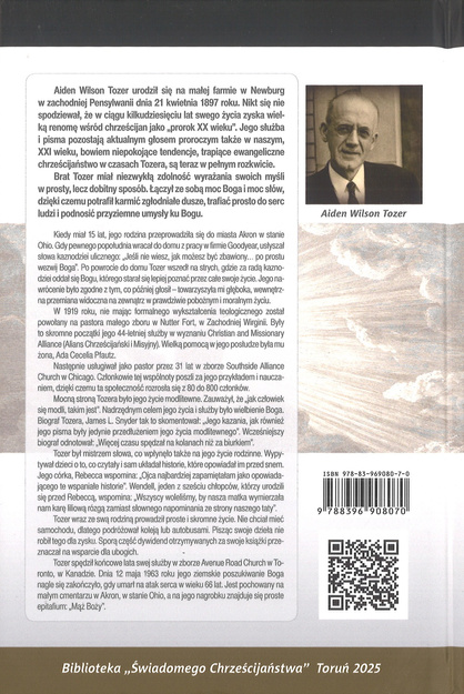 Głos proroka Kto przemawia w imieniu Boga - Aiden Wilson Tozer - oprawa twarda