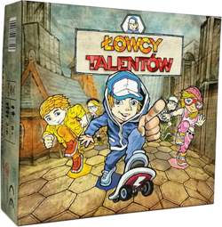 Łowcy talentów - rodzinna  gra planszowa