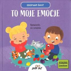 To moje emocje - Odkrywam świat - książka z okienkiem