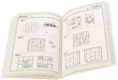 Gry logiczne dla małych geniuszy - sudoku, gry, łamigłówki, diagramy