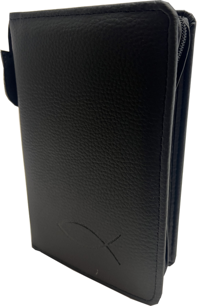 Okładka skórzana na Biblię Tysiąclecia czarna