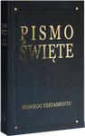 Biblia Warszawsko-Praska Nowy Testament mały DeLux złocenia granat