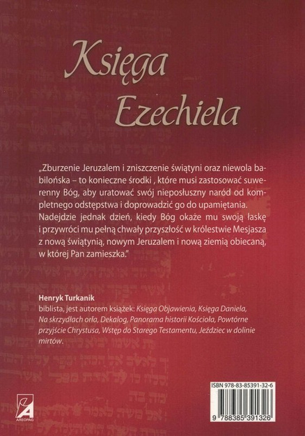 Księga Ezechiela - Henryk Turkanik - oprawa miękka