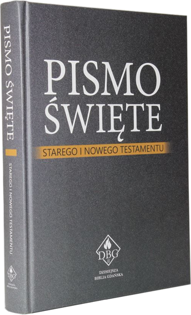 Dzisiejsza Biblia Gdańska DBG wyd. II - ciemna - oprawa twarda