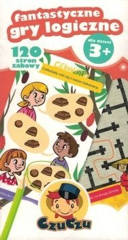 Fantastyczne gry logiczne CZU CZU - dla dzieci 3+ - 120 stron zabawy