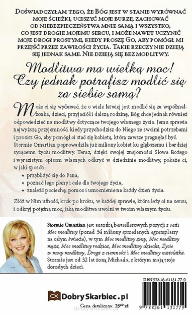 Moc modlitwy kobiety - Stormie Omartian - oprawa miękka