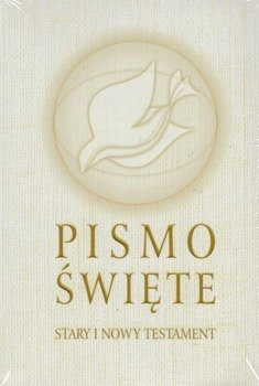 Biblia Poznańska Stary i Nowy Testament B6 biała