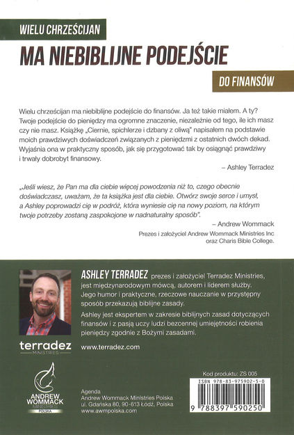 Ciernie, spichlerze i dzbany z oliwą - Ashley Terradez - oprawa miękka
