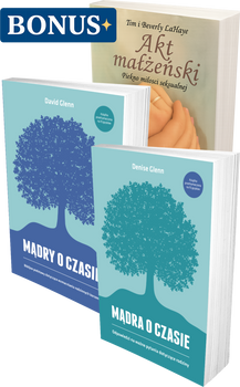 Mądra o czasie i Mądry o czasie PAKIET - David i Denise Glenn  + BONUS