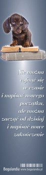 Zakładka 7 do książki - Nie można cofnąć się w czasie i napisać nowego początku