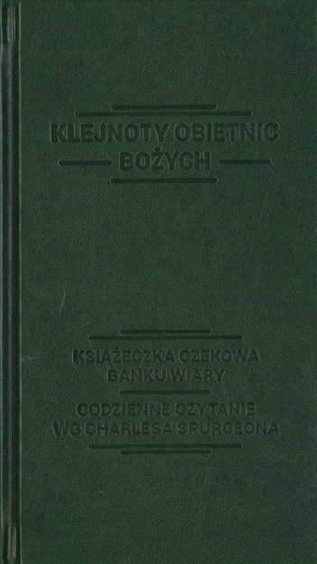 Klejnoty Obietnic Bożych - Codzienne czytanie wg Charlesa Spurgeona - oprawa ekoskóra twarda