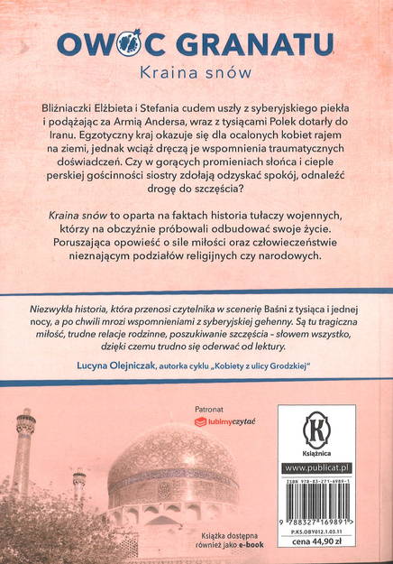 Kraina snów - seria Owoc granatu tom 2 - Maria Paszyńska