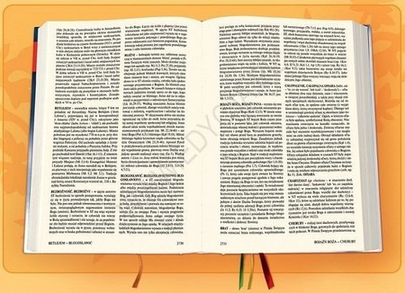 Biblia Edycja Świętego Pawła duża twarda index brąz