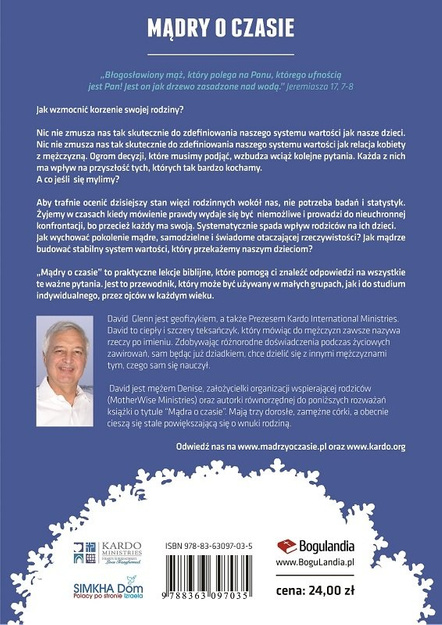Mądra o czasie i Mądry o czasie PAKIET - David i Denise Glenn + Bonus