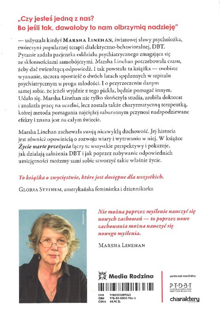 Życie warte przeżycia - Marsha Linehan - oprawa miękka