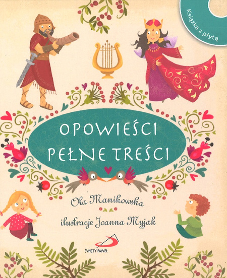 Opowieści pełne treści - Ola Manikowska - książka z płytą CD