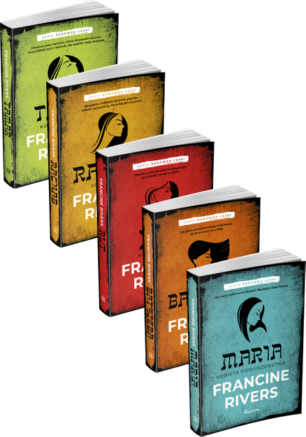 Rodowód łaski - Francine Rivers - pakiet 5 tomów