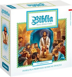 Biblia Słowo blisko Ciebie - Pamiątka I Komuni Świętej - gra planszowa