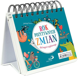 Rok pozytywnych zmian - dla kogoś wyjątkowego - kalendarz na spirali