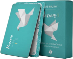 Quiz biblijny Poziom 1 Pudełko z kartami - gra w karty