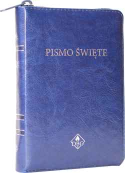 Dzisiejsza Biblia Gdańska DBG II mała zamek granat