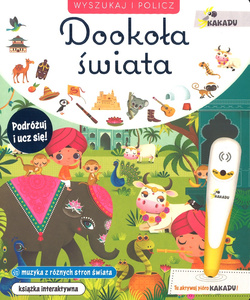 KAKADU Dookoła swiata - książka interaktywna
