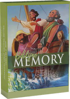 Biblijne memory - Nowy Testament - pudełko z wersetami na kartach