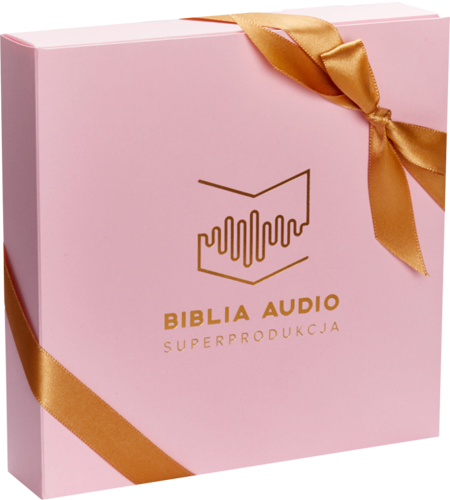 Biblia Audio - Superprodukcja Dla dzieci KIDS - PENDRIVE - wersja prezentowa różowa