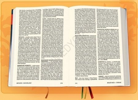 Biblia Edycja Świętego Pawła duża twarda skóra brąz