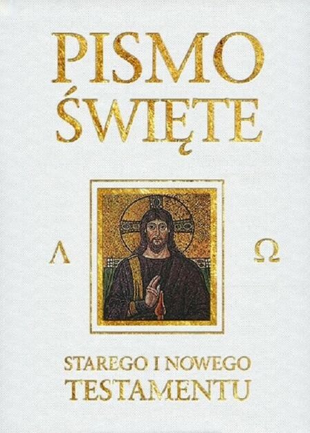 Biblia Warszawsko-Praska Stary i Nowy Testament WDS duża wcięcia biała