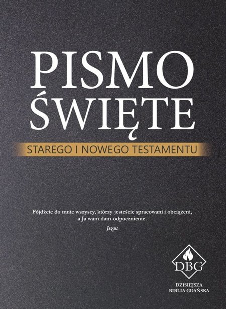 Dzisiejsza Biblia Gdańska DBG wyd. II - ciemna - oprawa miękka