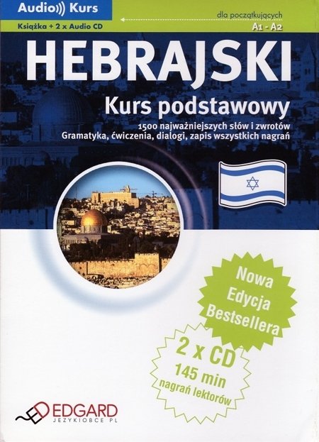 Hebrajski Kurs podstawowy - książka + 2xCD