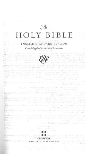 Holy Bible English Standard Version - Biblia angielska - oprawa twarda