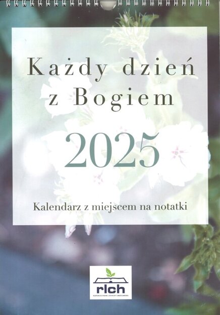 Kalendarz Każdy dzień z Bogiem 2025 - wiszący scienny