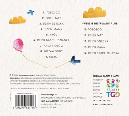 Małe TGD - Dzień dziecka - CD