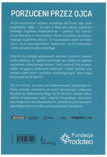 Porzuceni przez ojca Psychologia ateizmu - Paul C. Vitz