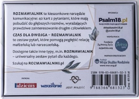 ROZMAWIALNIK - czas dla dwojga - część 1