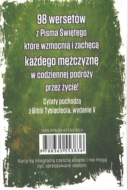 Wersety dla mężczyzn - pudełko z wersetami na kartach