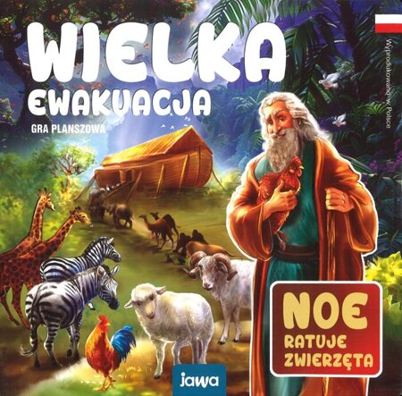 Wielka ewakuacja - Noe ratuje zwierzęta - gra planszowa